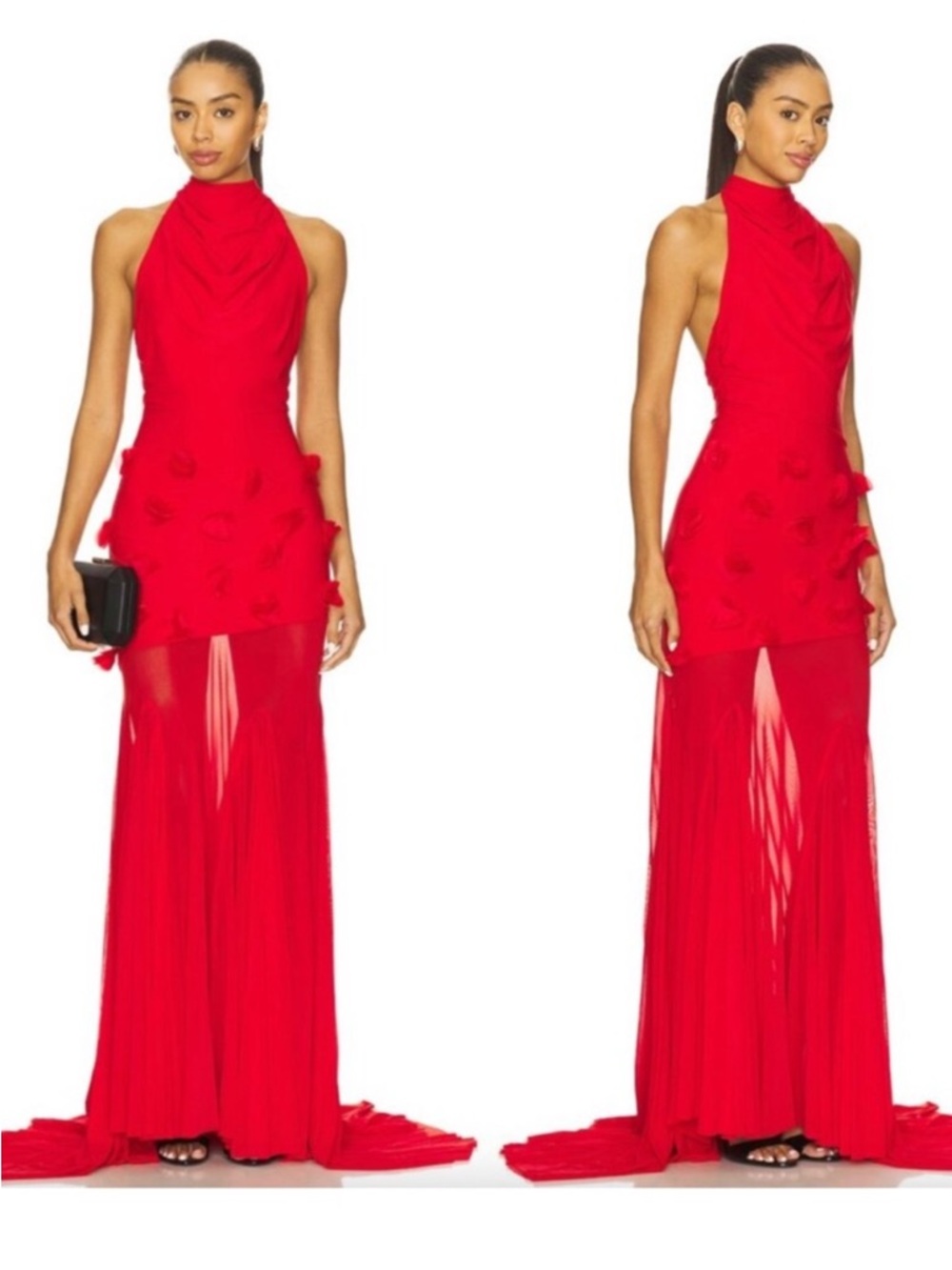 Deme by Gabriella Celeste Gown in Red